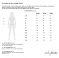 Size Chart (German) in cm: Recycled long-sleeved Crop Top Hawaii » earlyfish