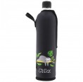 Dora’s glass bottle in sloth CHILLAX neoprene sleeve