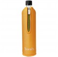 Dora’s 0.5 l Glass Drinking Bottle with Orange Neoprene Sleeve