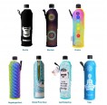 Reusable 0.5 l Glass Water Bottle & Motif Neoprene Sleeve » Dora‘s | Greenpicks