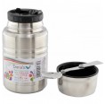 Dora's Thermos Stainless Steel Lunch Pail with folding spoon 500 ml