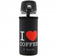 Dora’s Thermos glass cup & I love coffee neoprene sleeve