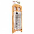 Flat multifunctional Grater with Olive Wood Handle