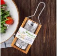 Cheese Grater with Olive Wood Collection Container » Biodora