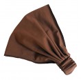 Cocoa brown Headband eco jersey - hairband | bingabonga