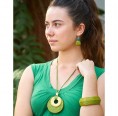 Fair trade Necklace ESHA Green » Sundara Paper Art