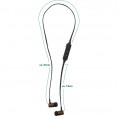 InLine® BT woodin-ear, In-Ear Headset, walnut wood, Bluetooth