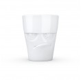 White Porcelain Mug Grumpy