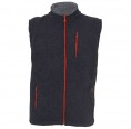 Men Fleece Vest Davos from Organic Wool | Reiff