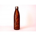 Insulated bottle made of Stainless Steel in Wood Design | Dora’s