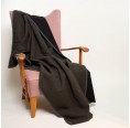 Organic Loden Blanket black/blue » nahtur-design