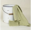 Floor Cleaning Cloth & Rag half-linen green » nahtur-design
