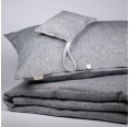 Blue-Grey Organic Linen Beclothes » nahtur-design