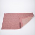 Plain Organic Linen Placemat – Rose (Pink)