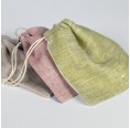 Soap Pouch Organic Linen set of 3 » nahtur-design