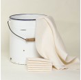 Floor Cleaning Cloth & Rag half-linen cream » nahtur-design