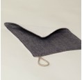 Organic Linen Cleaning Cloth Dark Blue » nahtur-design