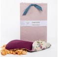 Organic Linen Eye Pillow berry » nahtur-design