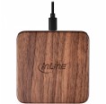 wireless fast charger Qi woodcharge by InLine - Intos