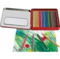 Jumbo Grip Crayons 16 pcs. in metall box | Faber-Castell