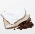 Set of 2 reusable Organic Linen Coffee Filter natural & white » nahtur-design