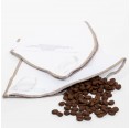 Set of 2 reusable Organic Linen Coffee Filter white » nahtur-design