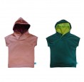 Eco Cotton Hooded T-Shirt PLAIN for girls & boys | bingabonga