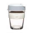 KeepCup Brew Cino - reusable cup made of Glass for Coffee etc.