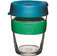 KeepCup Brew Flora  - reusable cup made of Glass for Coffee etc.