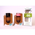 Eco Gift Set for two KeepCup Takeaway & Stainless Steel Straws