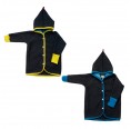 Baby Toddler Kids Eco Woollen Jacket with pointed Hood
