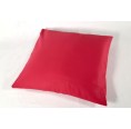 Bolster Case, red, organic cotton, for speltex sofa cushion 40x40 cm