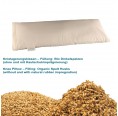 Knee pillow with organic spelt husks & natural rubber | speltex