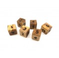 Olive Wood Dices » D.O.M.