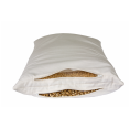 Combined 2-Chamber Pillow with organic spelt & millet husks & natural rubber | speltex