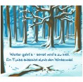 Picture Book Let’s get closer: The Winter Forest in German
