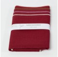 Linen Napkins Set of 4 Ruby + red shade embroidering » nahtur-design