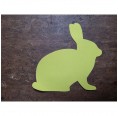 Bunny Sew-on Patch - Organic Cotton Yellow » Ulalue