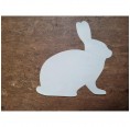 Bunny Sew-on Patch - Organic Cotton natural right » Ulalue