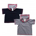 Baby Sailor Shirts Short-Sleeved Shirt, Eco Cotton | Ulalue