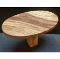 Oval Meditation Stool made of Olive Wood | D.O.M.