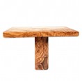 Olive Wood Meditation stool, for diamond posture | D.O.M.