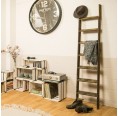 Upcycled shelving system white wood moveo. CASA 30.XX