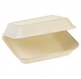 Naturesse® Compostable Sugarcane Lunch Boxes with Lid, size XL » Pacovis