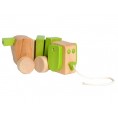 EverEarth Pull along Dog of FSC® wood - eco wooden toy