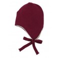 Ear Flap - Baby Beanie berry - Hat made of Merino Wool | Reiff