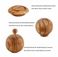 Olive Wood Top for Carafes Cadus, Alladin, Beauty, Rubellum & Universe