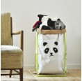 Neon Metal Paper Bag Holder & Panda Paper Bag » kolor