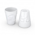 Porcelain Mug Set “Grumpy & Impish” white | 58 Products