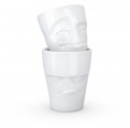 58 Products Porcelain Mug Set “Grumpy & Impish” white